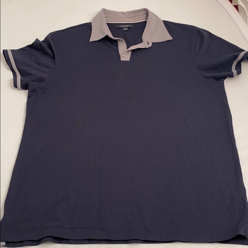 Banana Republic Pima cotton short sleeve polo shirt L